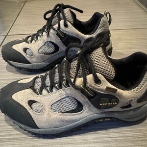 Merrell Black and Gray Outdoor Sneakers